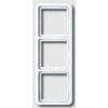 Jung X3 Frame White Cream Hidden CD583W 1 Pc(s) | SWITCH