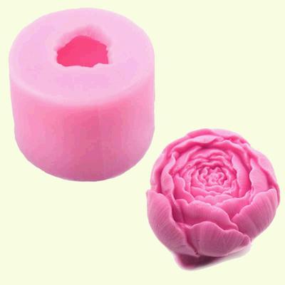 Craft Mould Tool Cake Mold Silicone Rose Flower Shape Fondant Soap