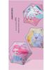 Children's Cartoon Umbrella: Safe, Rounded Corners, Anti-Puncture, Lightweight, Long Handle for Kindergarten & Elementary Boys and Girls.