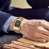 WWOOR 8837 Men's Quartz Square Waterproof Business Watch