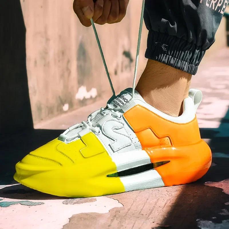 Zapatos para hombre, zapatillas deportivas, tenis masculinos, zapatos de lujo, zapatillas casuales para hombre, zapatillas de deporte transpirables de moda, zapatillas para correr para hombre