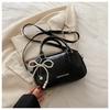Neue Sommer Mode Einfache Damen Quadratische Tasche Perlen Schleife Umhängetasche Crossbody Tasche