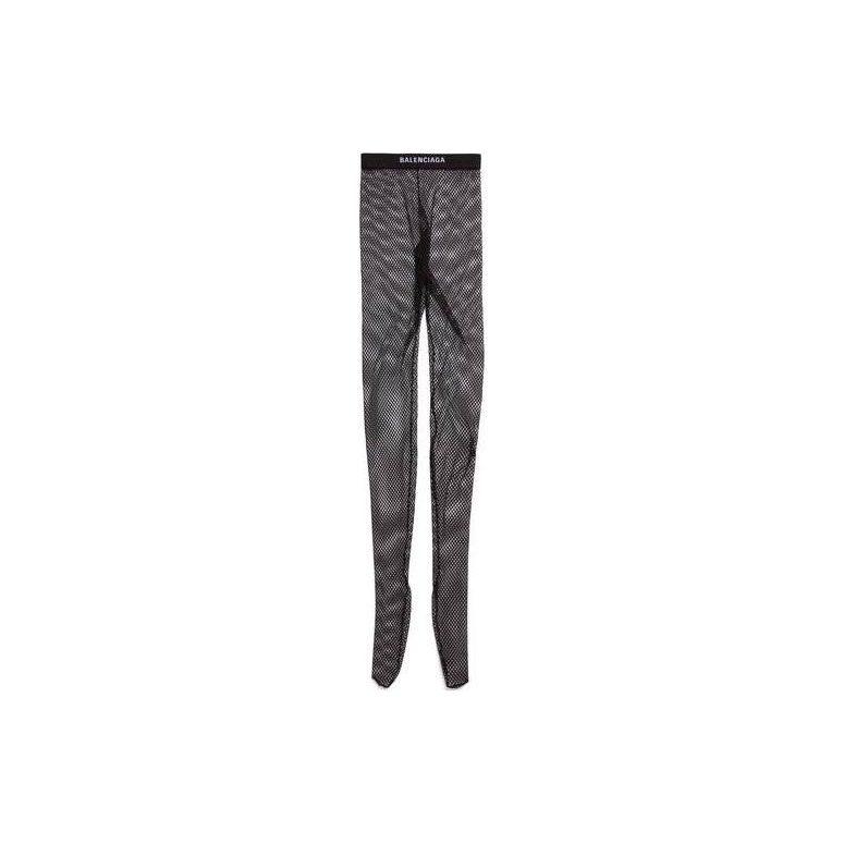 Balenciaga Fishnet Tights `Black/White` 7450814E0B31077 S