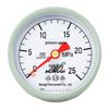 Hongqi Y-60Z Axial Pressure Gauge, 60mm Dial, 2.5 Accuracy