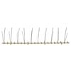 20 Piece Bird Deterrent Spikes Set 10 M Plastic Double Row