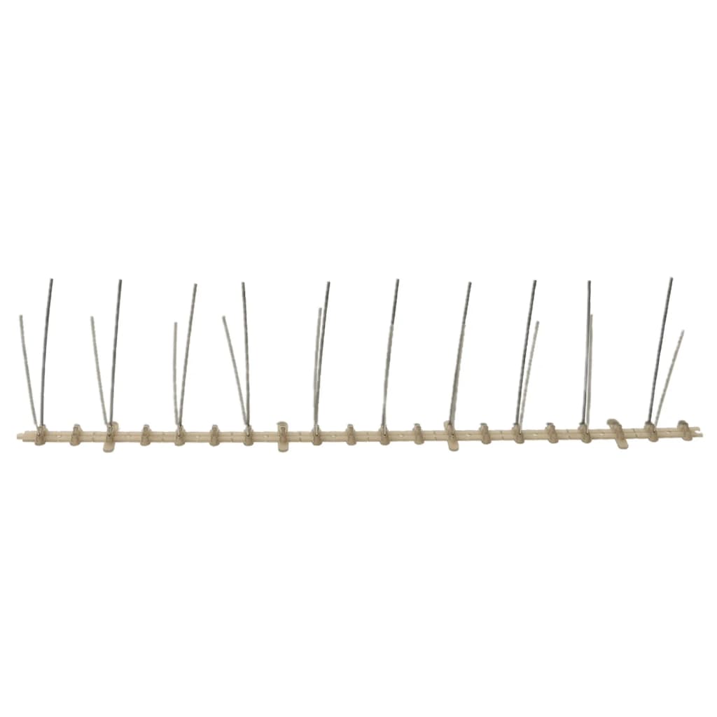 20 Piece Bird Deterrent Spikes Set 10 M Plastic Double Row