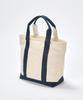 Cart Bag Canvas Durable Water Repellent Simple Casual Mini Bag Golf MG4FTT01U WHNV [Munsingwear] (White Navy)