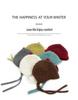 Unisex Kids' Wool Hat: Solid Color, Warm, Ear Protection, Windproof, Tie-up
