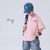 Boy's Summer Short-Sleeve Cotton T-Shirt
