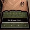 French Entry Door Floor Mat, Dirt-Resistant Leave-In Pvc Silk Ring Floor Mat Can Be Cut, And Foot Pads In Household Shoe Changing Area Can Be