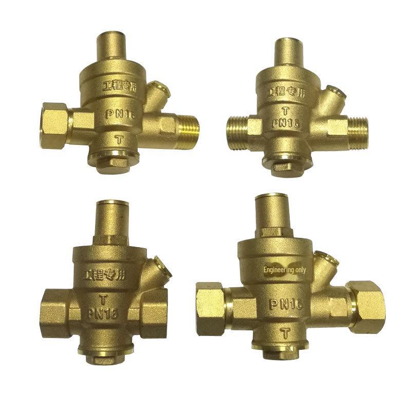 

Латунний поршневий клапан регулювання тиску води - зовнішній дріт DN15 double inner thread