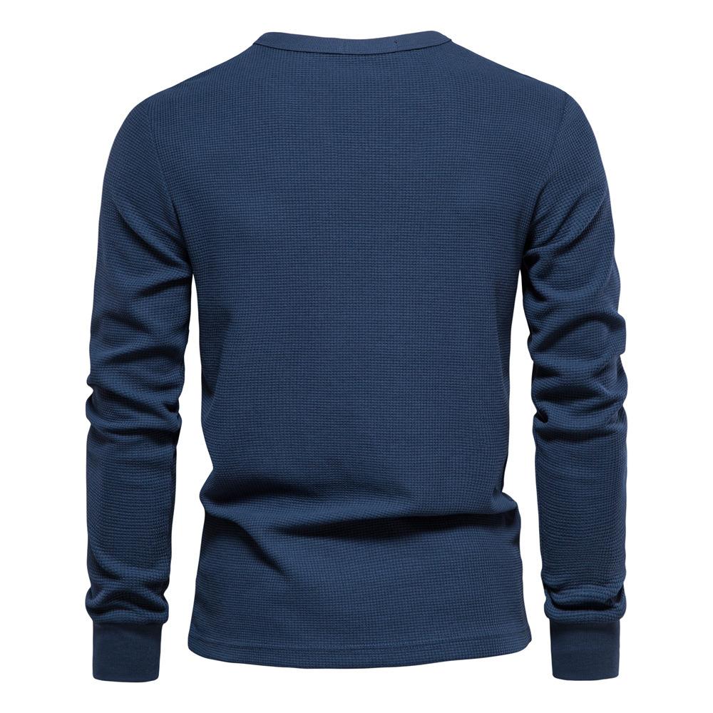 S1120574 Round Neck Pullover Men's Top Jacket