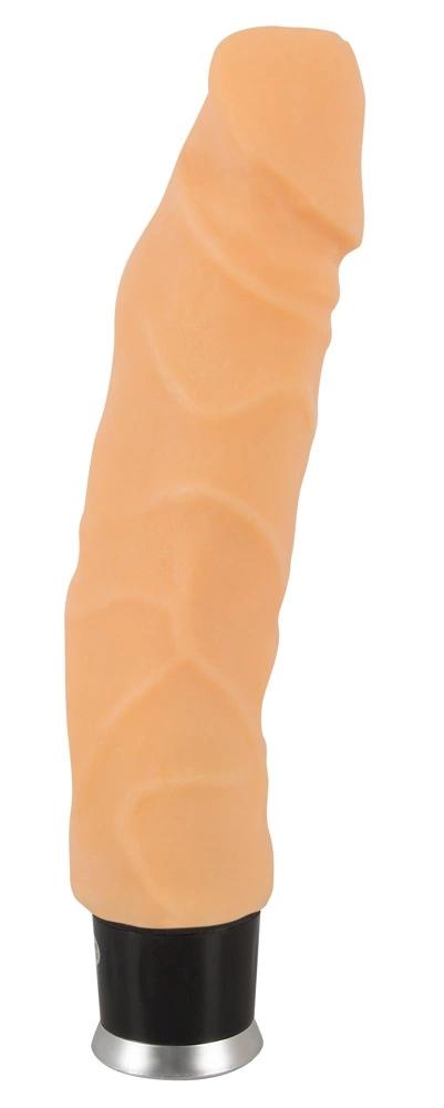Nature Skin - Realistic Vibrator with Veins and Glans Flesh Color