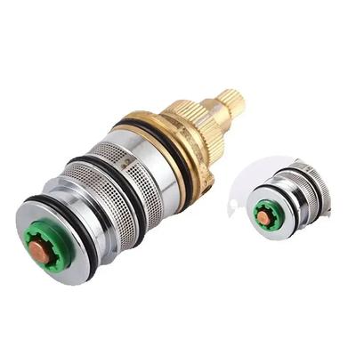 Thermostatic Valve Cartridge, Bathtub/Shower Mixing Valve, Brass Valve Stem Repair Kit, Solar Water Heater Thermostatic Valve