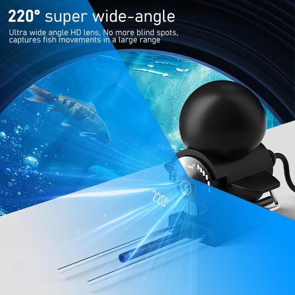 Handheld Underwater Fishing Camera 4.3 Inch LCD Portable Fish Depth Finder Winter Fishing