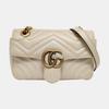 [Pre-Owned] Gucci GG Marmont Matelassé Mini Bag 'White' - Good #AX1QVC