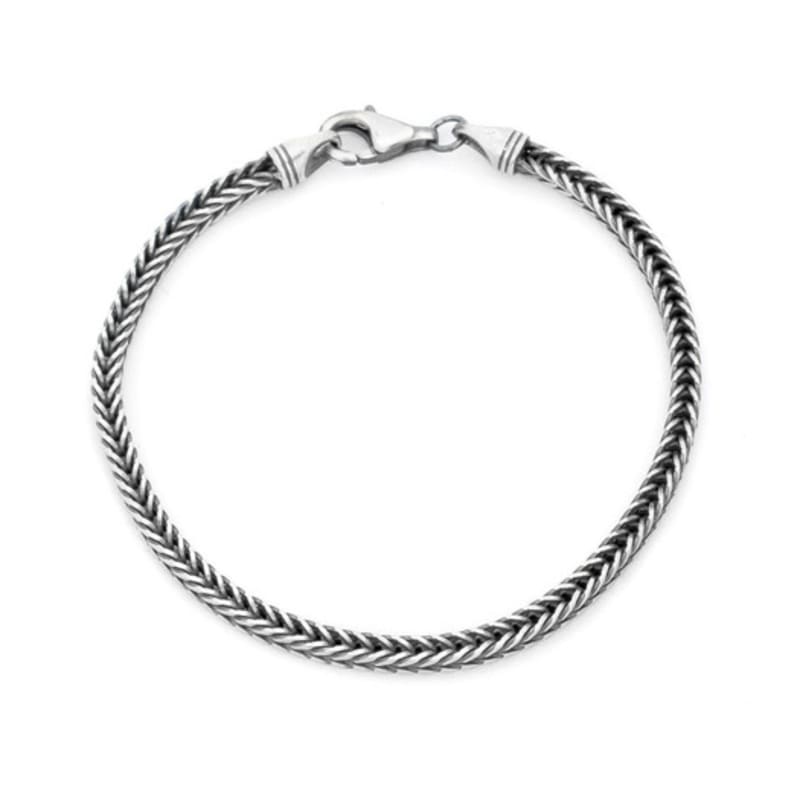 HARANG HR 192B_Silver Chain Bracelet