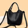 Bucket Bag, Crossbody Bag, Versatile Soft Leather Bag, Stylish with Detachable Shoulder Strap, Crossbody Bag