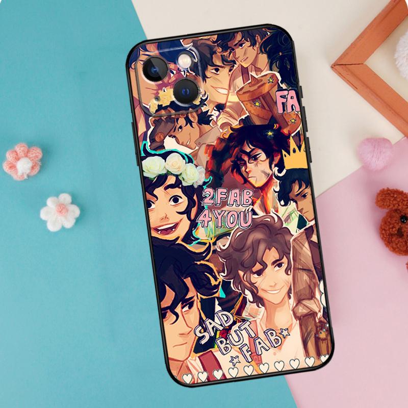 

Cartoon Movie P-Percy Jackson Phone Case For iPhone 16 15 14 13 11 12 Pro Max Plus Mini XR 16e Funda Silicone Back Cover iPhone 11Pro MAX