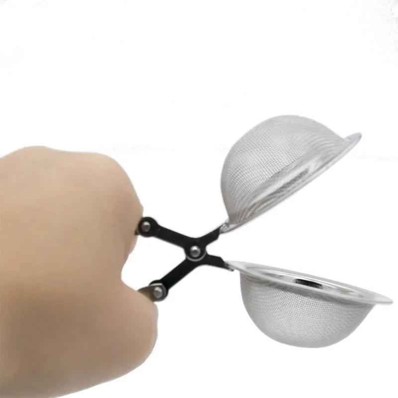 Kuchyňské potřeby Čajový infuzér v síťovaném sítku s filtrem s rukojetí Nerezová ocelová síťovina na čajové kuličky, příslušenství a nástroje