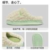 Indoor cotton slippers winter thick bottom non-slip plush warmer winter bedroom non-slip fluffy slippers winter