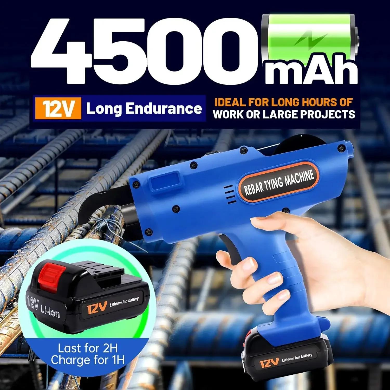 

Беспроводной инструмент для вязки арматуры 8-34 мм, Автоматический пистолет для вязки арматуры, Машина для вязки арматуры, Инструмент для вязки арматуры, Используется для вязки стальной сетки и стальных каркасов United States