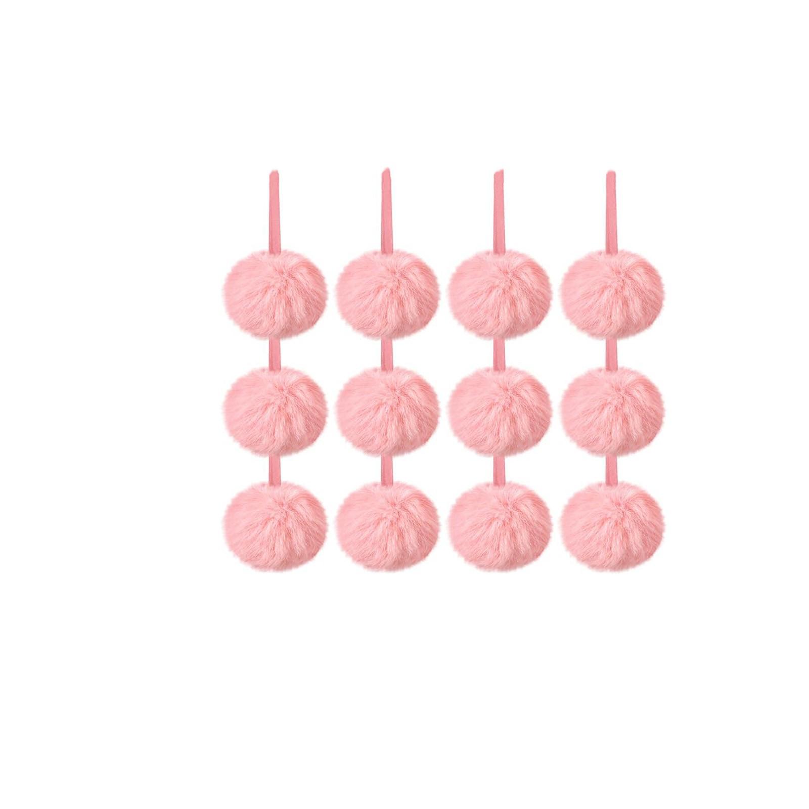 

12 шт. Плюшевые рождественские шары, плюшевые елочные украшения One Size