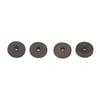 2Set Kerosene  Universal Silver Removable Screw Nut Rivet Steel Wheel Set For Zippo Gasoline  Repair Diy Part