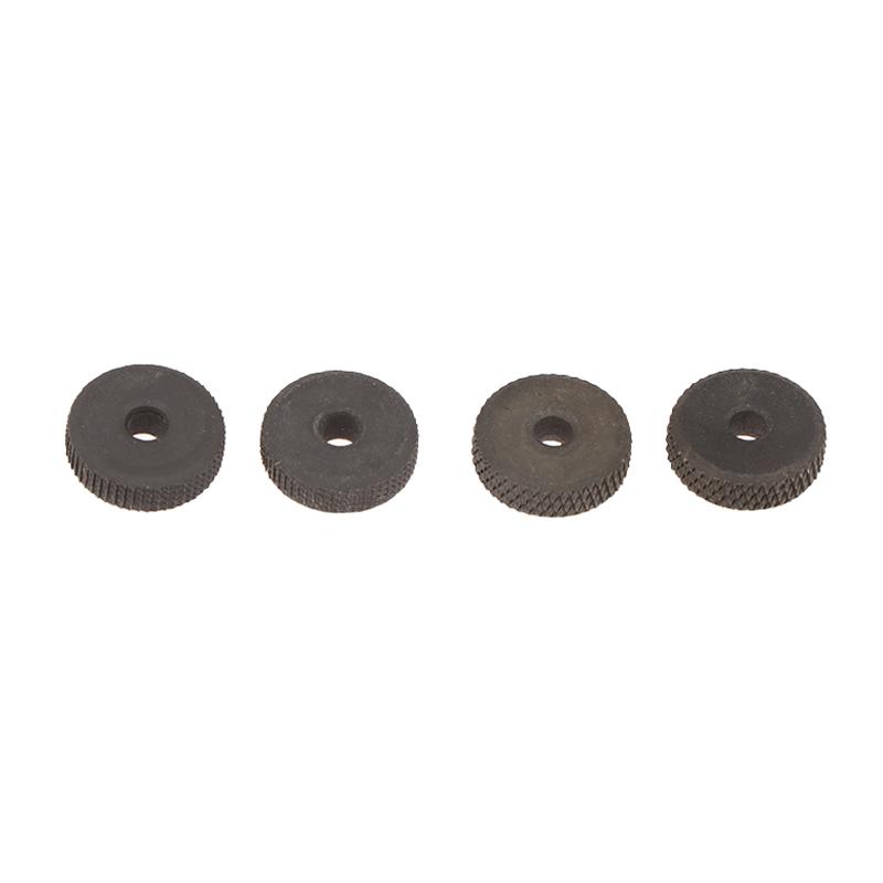 2Set Kerosene  Universal Silver Removable Screw Nut Rivet Steel Wheel Set For Zippo Gasoline  Repair Diy Part