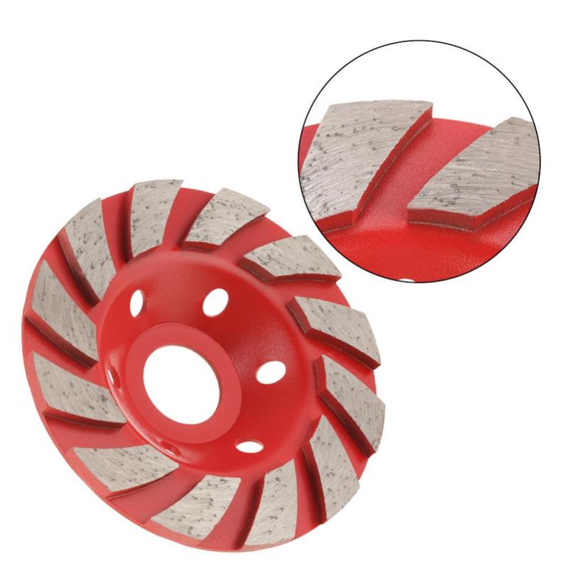 Grinding Wheel Cup 1pcs 100mm Outer Diamond Grinding Wheel Cup Sanding Disc Used with Grinder and Cutters for Concrete Ceramic Stone Polishing Grinding Wheel Cup 1pcs 100mm Outer Diamond Grinding Wheel Cup Sanding Disc Used with Grinder and Cutters for Concrete Ceramic Stone Polishing