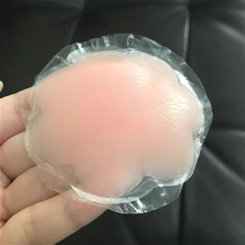 2025 Summer Invisible Silicone Bra Pad Reusable Flower Round Shape Breast Petals Lift Nipple Cover Sticker Washable Intimates