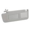 Car Sun Visor Gray Multifunctional Rugged Durable Side Sun Visor with Lamp and Mirror For Land Cruiser Prado Left: