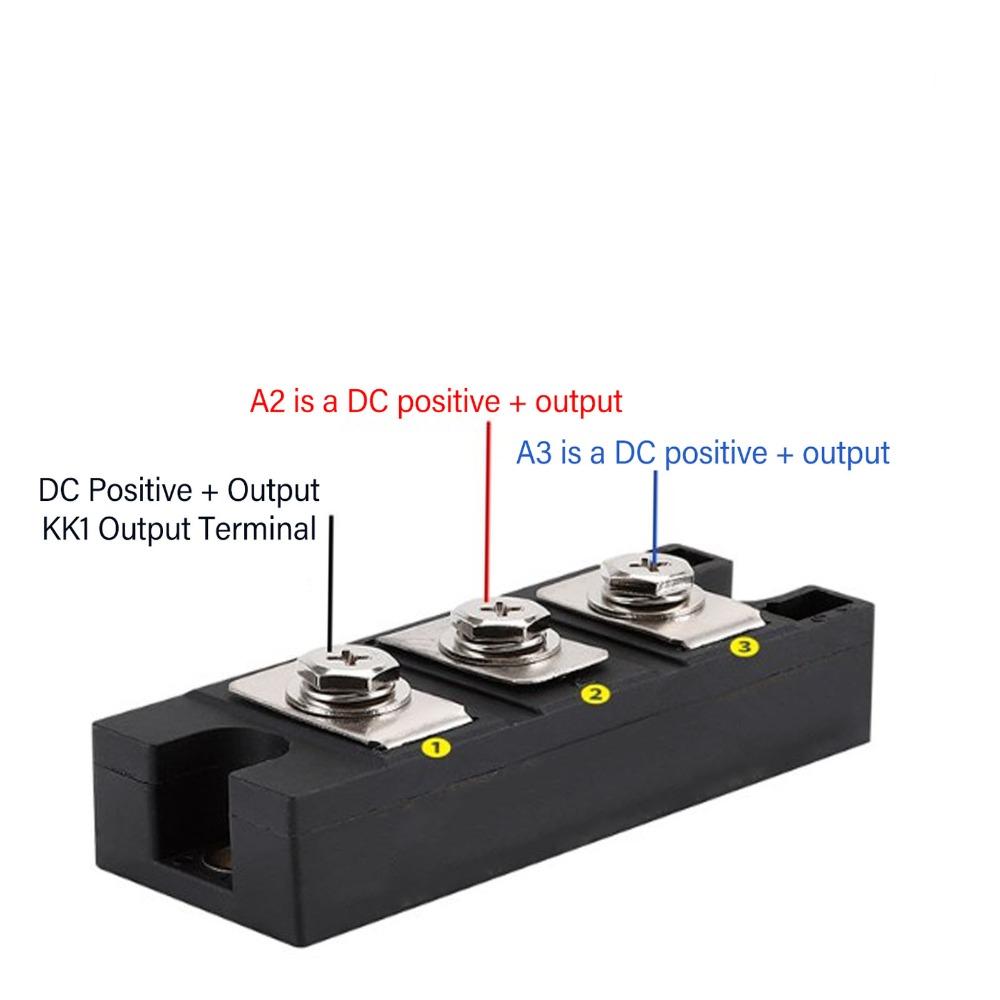 1600V Common Cathode Module MDK 70A Photovoltaic Diode Rectifier PV Anti Reflection Diode DC Power