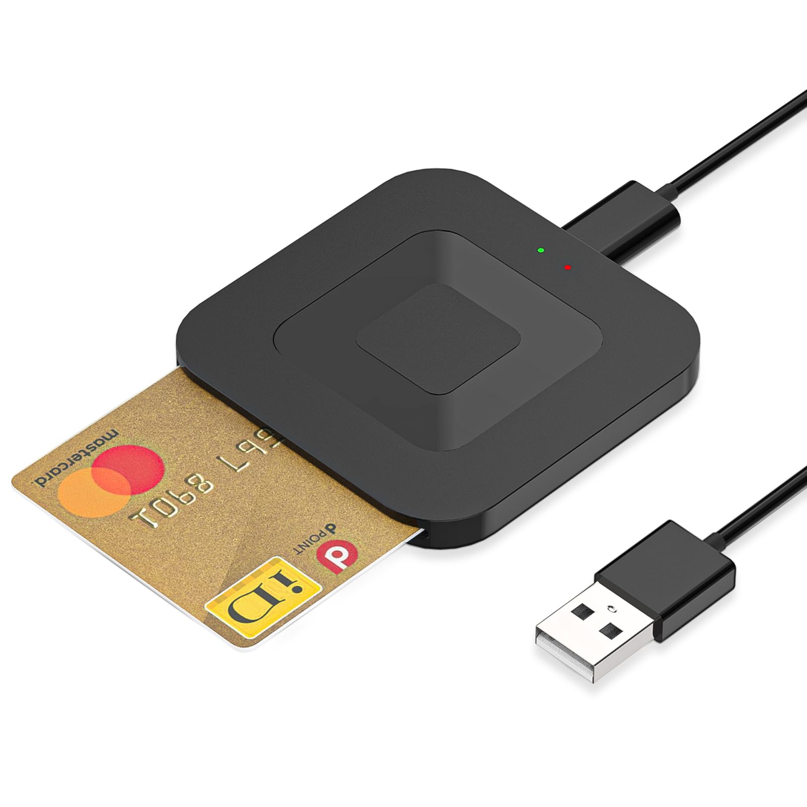 FFZZKJ IC Card Reader, My Number Card Compatible, e-Tax Compatible, Home Tax Filing, Contactless USB Type IC Card ReaderWriter, Compatible with