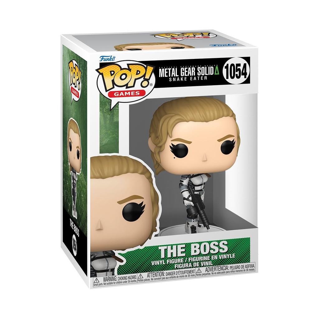 Funko POP Game Metal Gear Solid - Big Boss Official Video Merchandise Collectible Vinyl Figure Shelf Display Birthday Gift Ideas Fans Collectors