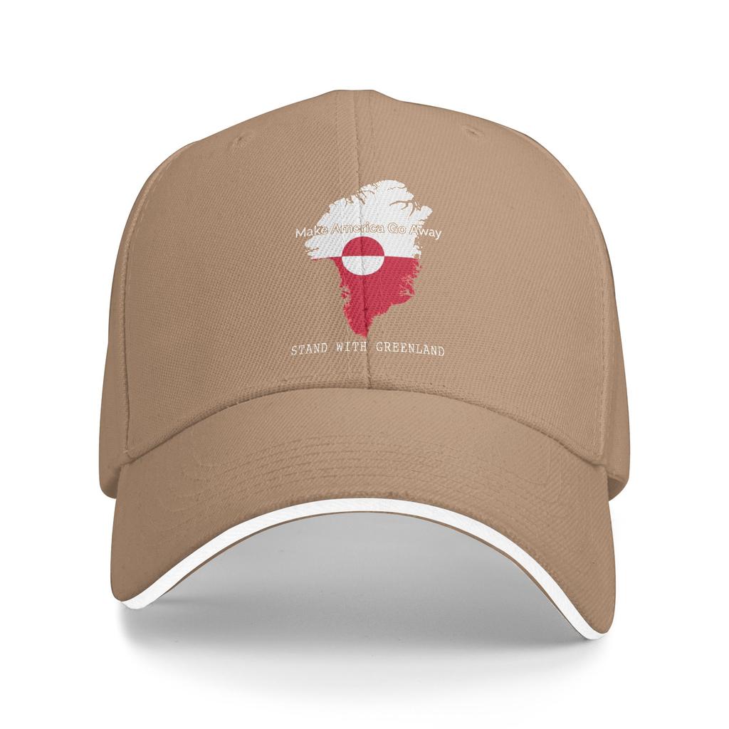 Summer Make America Go Away Greenland Suppport Baseball Cap Sun Hip Hop Hats Men Women Sunscreen Baseball Caps