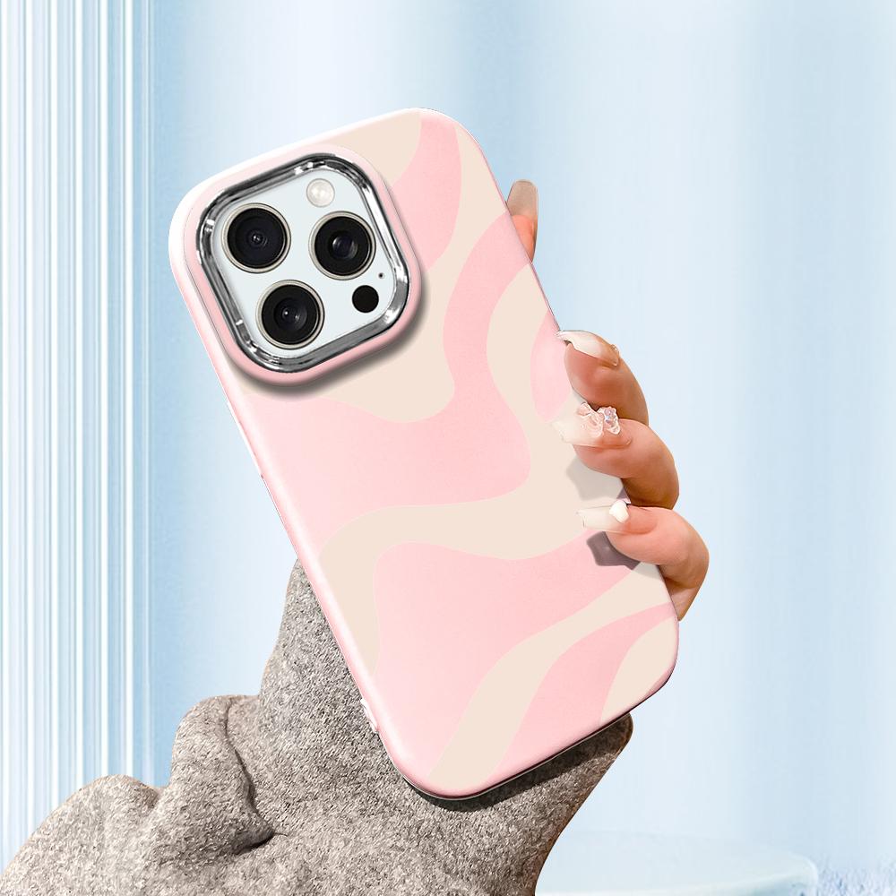 Solid Color Silver Edge Lens Fatty Casing Soft TPU Liquid Silicone Cover Shockproof Phone Case for Huawei Honor iPhone Infinix Tecno Vivo