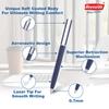 Reynolds Jetter Aerosoft Ball Pen Set Of 1 ( 5 PENS Blue )Ink 0.7 mm Tip Smooth Writing Pens For Office School Home Use