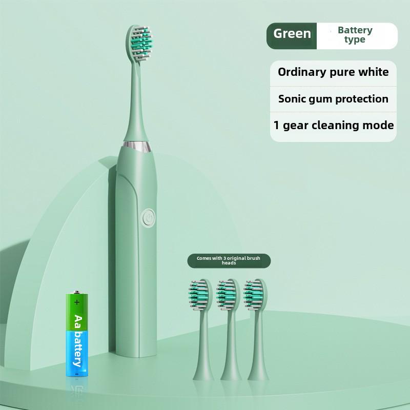 Coffret cadeau brosse à dents électrique rechargeable à ultrasons et fil dentaire