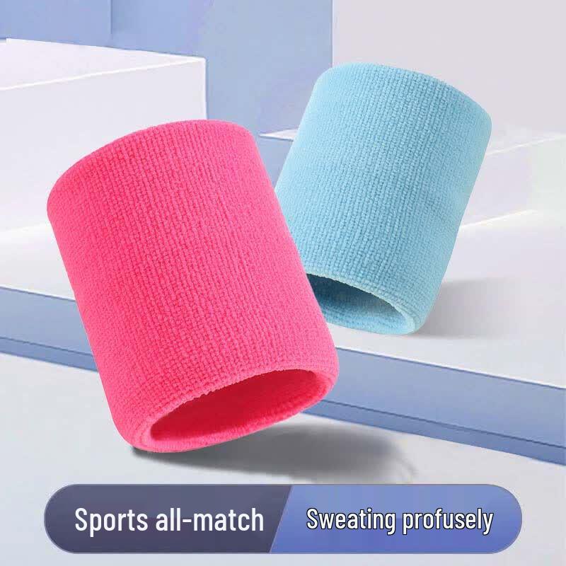 TULX Cotton Sweat-Absorbing Sports Wristbands