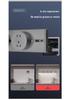 Inductive USB Rail Socket with Movable Kitchen Drawer Slides - White