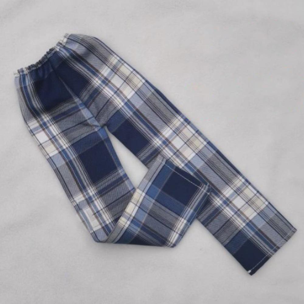 

Cute Princess Trousers Mini Doll Clothes Pants High Quality Doll Plaid Pants for 1/4 BJD 45cm Doll 2