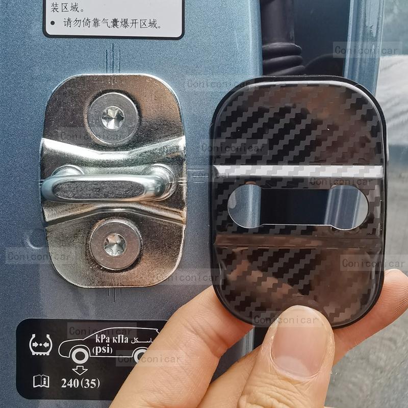 Auto Car Door Lock Protect Cover Emblems Case Stainless Steel Decoration For HAVAL H6 GT -2025 Protection Accessories
