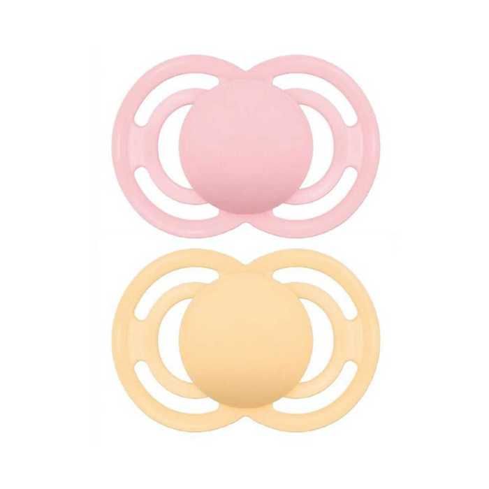 Sucettes-MAM Sucette Perfect Tendance - 6+ Mois - Silicone - X2 (Couleur : Bleu)