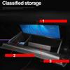 For Honda Accord X 10th 2018    2022 ABS Car Co-pilot Glove Box Storage Interval Storage Partition Organizer Tray