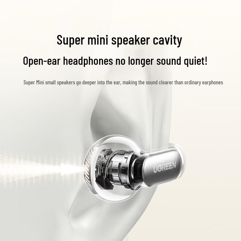 UGREEN HiTune S5 Open-Ear Bluetooth Clip Headphones