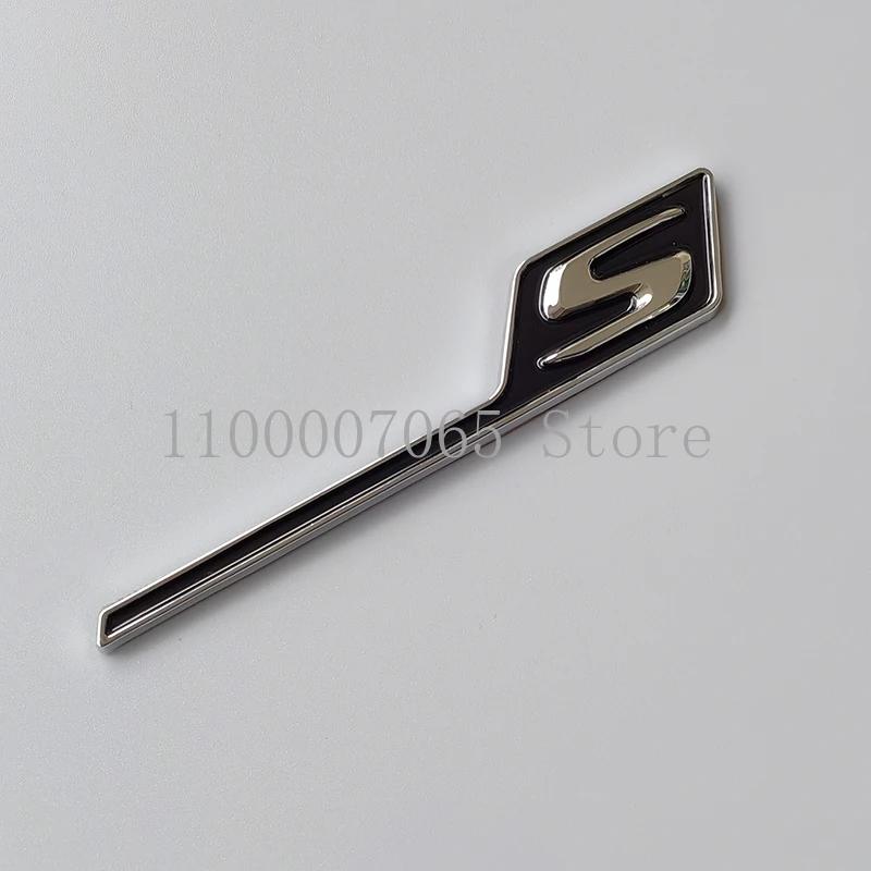 2015 Chrome Sharp Letters GT GTS V8 Biturbo Top ABS Emblem for  GT Series Car Side Fender Trunk Badge Sticker