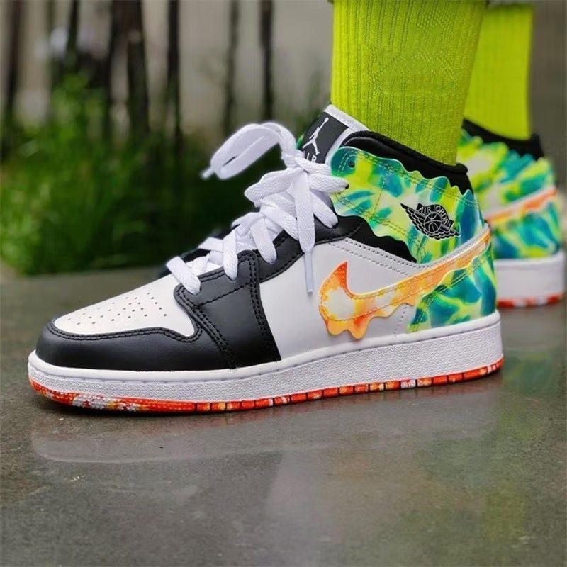Jordan 1 Mid SE Slim Vortex GS DJ6563-038