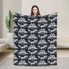 Hollow Knight Flannel Throw Blanket for Kids and Adults  Super Soft Warm Plush Bedspread Perfect Gift for Gamers Living Room or