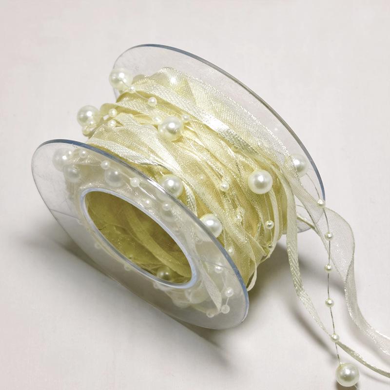 

Ручна робота Бісерна Пряжа та Перлова Стрічка для Аксесуарів для Пакування Квітів